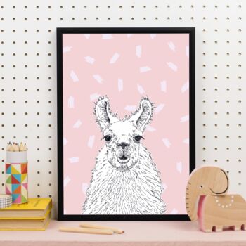 Llama Art Print, 2 of 8