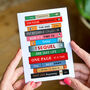 Personalised Book Themed Retirement Card, thumbnail 2 of 4