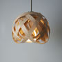 Mini Bell Knot Wooden Lampshade, thumbnail 3 of 7
