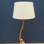 Elephant Brass Table Lamp, thumbnail 2 of 2