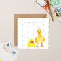 Duck With Rubber Duck Card, thumbnail 1 of 2