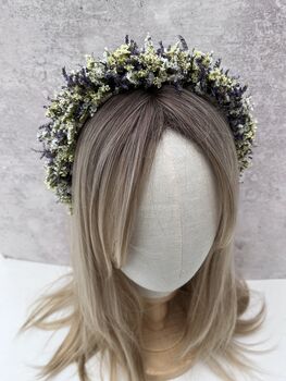 Dried Flower Purple Crown, 4 of 7