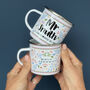 Wedding Mug Set For Couple In Folksy Design, thumbnail 6 of 6