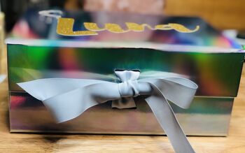 Personalised High Quality Holographic Gift Box, 8 of 12
