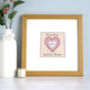 Personalised Heart Birthday Or Anniversary Card For Her, thumbnail 4 of 12