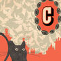 C Is For Cat Poster Print, thumbnail 3 of 4