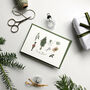 ‘Christmas Traditions’ Hand Illustrated Card/Set, thumbnail 2 of 3