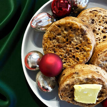 Mince Pie Christmas Crumpets, 5 of 11