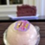 Chocolate Cheesecake Floss Cake, thumbnail 4 of 8