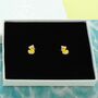 Little Duck Bow Stud Earrings, thumbnail 1 of 2