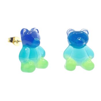 Jelly Bear Ear Stud Earrings, 6 of 8