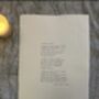 A4 Personalised Custom Vintage 20th Century Typewriter Print, thumbnail 2 of 4