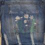 Personalised Embroidered Wild Flower Children's Denim Jacket, thumbnail 9 of 9