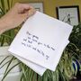 Personalised Handkerchief With Handwritten Message For Grandad, thumbnail 1 of 8