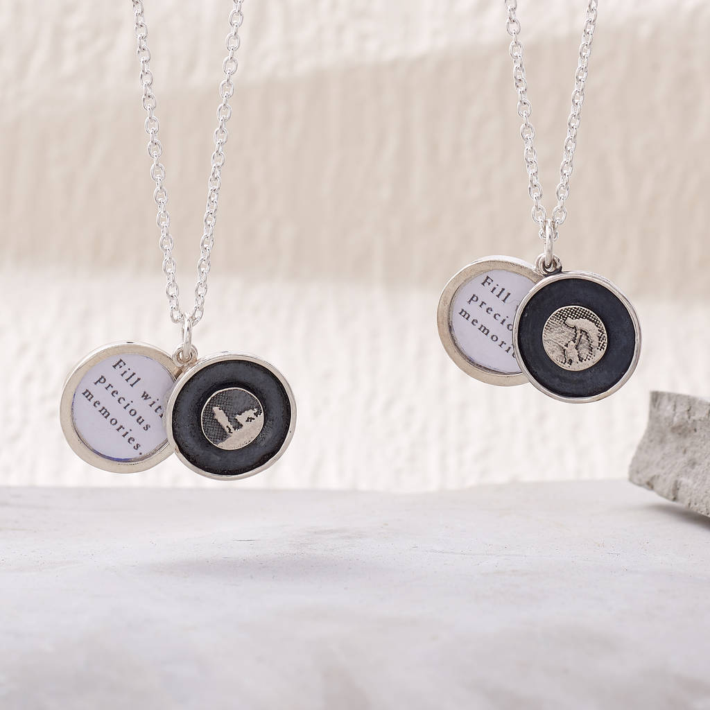 Personalised Dog Lovers Sterling Silver Locket Necklace By Charlotte