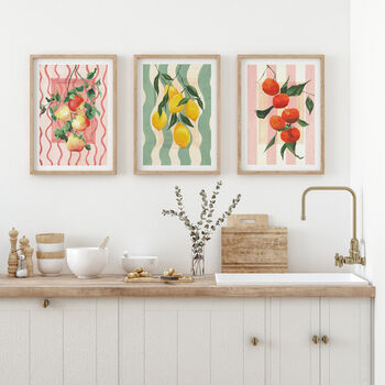 Vintage Lemons Kitchen Print, 8 of 12