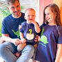 Personalised Daddy Dinosaur T Shirt Set, thumbnail 1 of 4