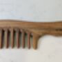 Green Sandal Wood Comb To Reduce Frizz, thumbnail 3 of 6