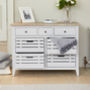 Ridley Grey Four Drawer Sideboard Servery, thumbnail 2 of 7