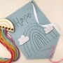 Hope Rainbow Banner Embroidery Sewing Kit, thumbnail 4 of 5