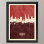 Coventry Skyline Print And Box Canvas, thumbnail 5 of 6