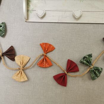 Kite Wall Hanging, Woodland Theme Bedroom, Whimsical Autumnal Nursery Decor, Red Brown Orange Green Yellow Door Name Sign, Child's Playroom, 7 of 7