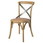 Bentwood Natural X Back Dining Chair, thumbnail 1 of 2