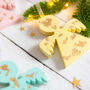 Pastel And Gold Jesmonite Christmas Tree Angel Decoration, thumbnail 2 of 3