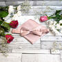 Suede Pink Wedding Set, thumbnail 3 of 9