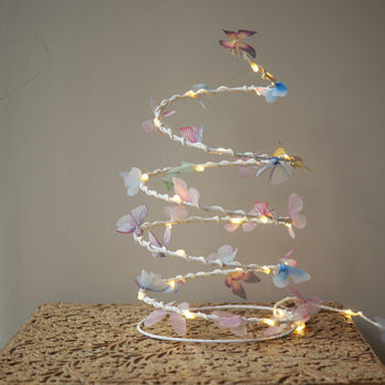 Butterfly Spiral Light Nature Inspired Lighting, 3 of 10