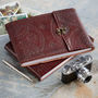 Handmade Indra Medium Leather Photo Album, thumbnail 1 of 9