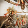 Christmas Ornament Gold Spruce Cone Set Of Three, thumbnail 3 of 6