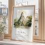 Guatemala South American Travel Prints Of Tikal, thumbnail 2 of 7