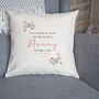 World's Best Nan Cushion, Personalised Grandma Keepsake, thumbnail 3 of 8