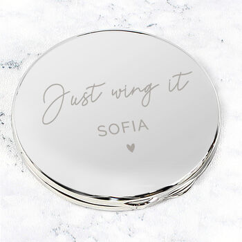Personalised Compact Mirror, 4 of 6