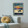 Spaniel Limited Edition Beach Sunset Gift Print, thumbnail 12 of 12