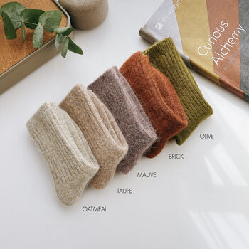 Angora Wool Socks For Women, 12 of 12