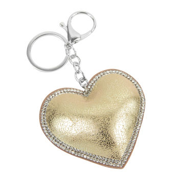 Sparkly Edged Love Heart Keyring, 4 of 5