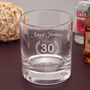 Personalised Whiskey Glass Set For 30th Birthday, thumbnail 1 of 6