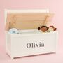 Personalised Toy Box And Bench, thumbnail 2 of 3