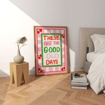 Good Old Days Dopamine Decor Print, 4 of 4