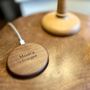 Personalised Premium Solid Wood Wireless Charger, thumbnail 3 of 12