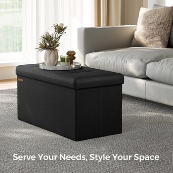 Ottoman Storage Chair And Footrest, 2 of 11