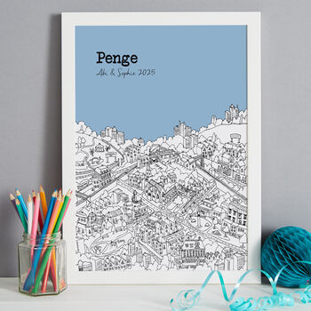 Personalised Penge Print, 4 of 10