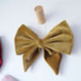 Velvet Decorative Bow, thumbnail 2 of 7