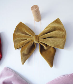 Velvet Decorative Bow, 2 of 7