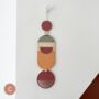 Eclectic Coloured Small Modern Style Wall Hanging, thumbnail 2 of 7