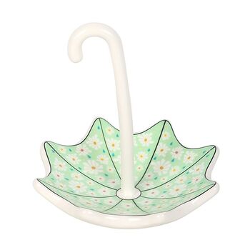 Floral Umbrella Trinket Dish, 2 of 2