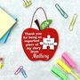 Teacher Thank You Gift, Personalised Apple Keepsake Gift, thumbnail 1 of 7