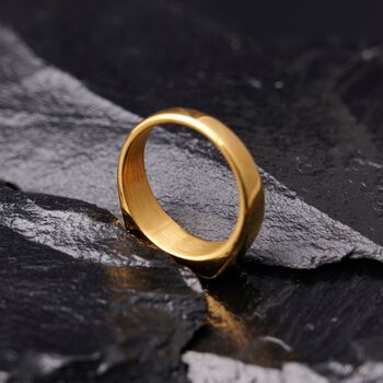Personalised 18 K Gold Signet Ring, 5 of 10